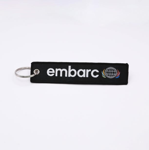 Embarc Brand - EMBARC - KEY TAG [GLOBE] - 1
