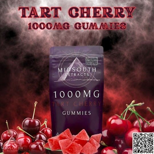 MidSouth Extracts - Gummies - 100mg - Tart Cherry - 1