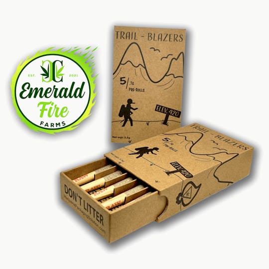 Emerald Fire Farms - Grape Gas Pre-Roll 5-Pack - 1