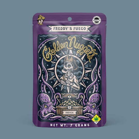 Freddy's Fuego - Purple Zkittlez Golden Nuggets - 1