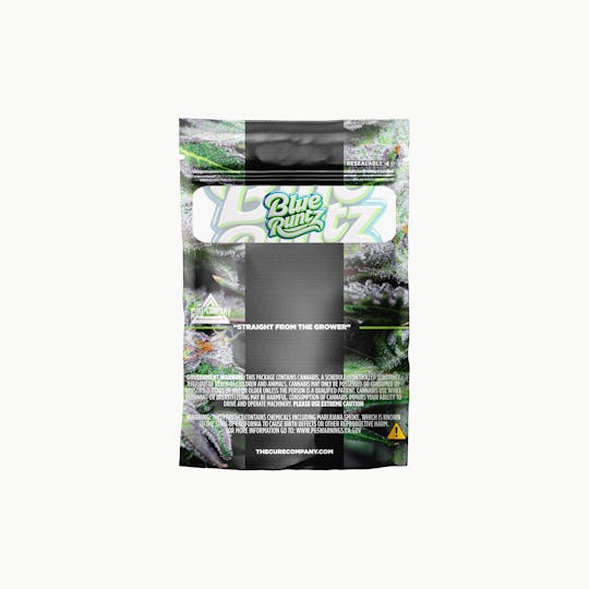 The Cure Company - The Cure Company Flower - Blue Runtz - 3.5g Smalls - 1