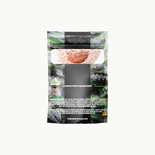 The Cure Company - The Cure Company Flower - Breakfast for Champs - 3.5g Smalls - 1