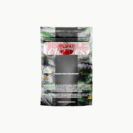 The Cure Company - The Cure Company Flower - Tripple Cherries - 3.5g Smalls - 1