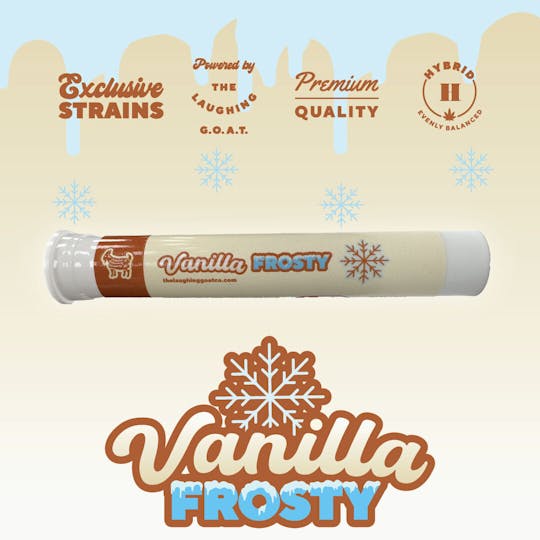 The Laughing Goat - VANILLA FROSTY 1 GRAM PRE ROLL - 1
