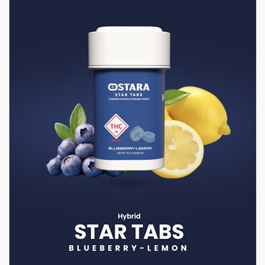Ostara Cannabis - Ostara | Blueberry-Lemon | Star Tabs | 50pk - 1