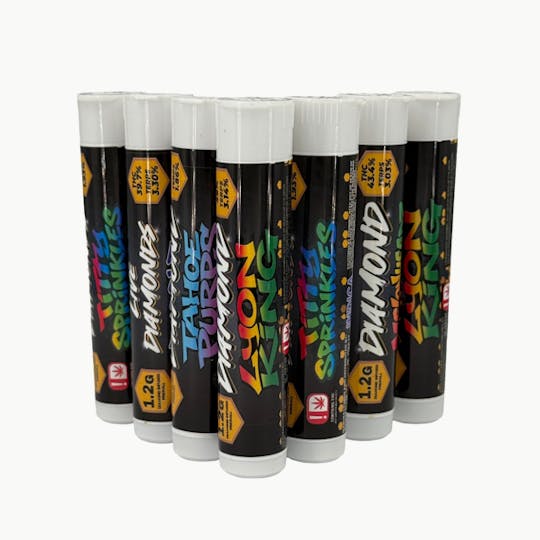 Cartel Oil Co - Diamond Infused Pre-Roll | Indica | Orange Peel | 1.2g - 1