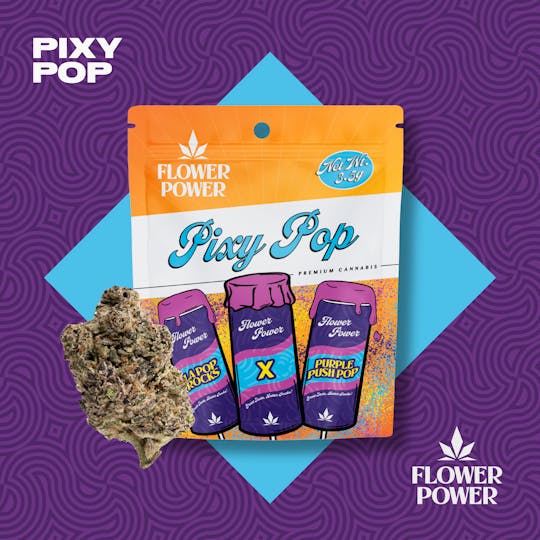Flower Power Cannabis - Pixy Pop 3.5G Pre Pack - 1