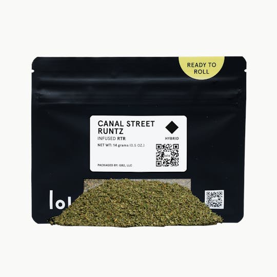 lolo - Canal Street Runtz | Indoor Kief Infused Ready To Roll | 14g - 1