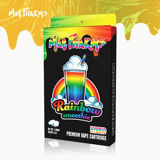 Mac Pharms - Rainbow Smoothie - 1g Vape Cart - 1