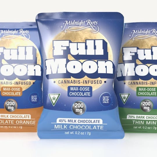 Midnight Roots - Midnight Roots - Chocolate Coin Thin Mint 200mg - 1