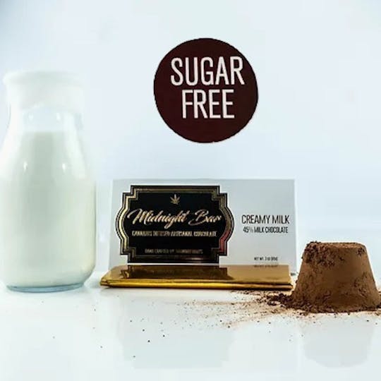 Midnight Roots - Midnight Roots - Sugar Free Milk Chocolate 200mg - 1