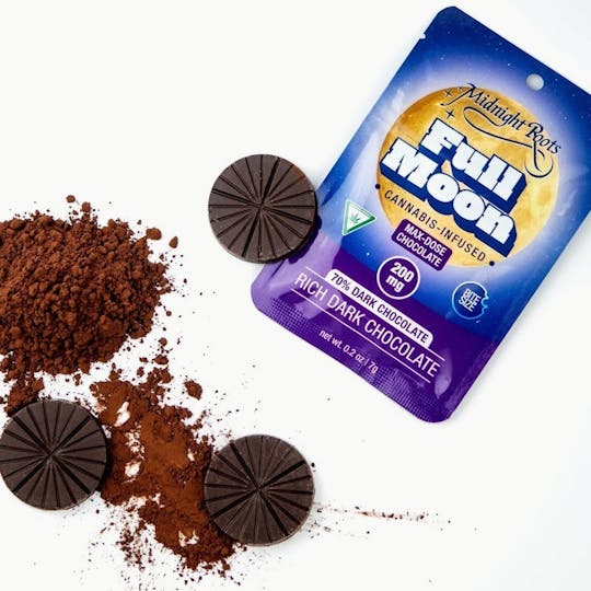 Midnight Roots - Midnight Roots - RSO Full Moon Chocolate Dark Chocolate 200mg - 1