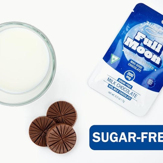 Midnight Roots - Midnight Roots - Chocolate Coin Sugar Free Milk Chocolate 200mg - 1