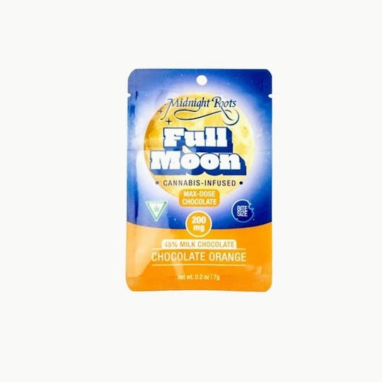 Midnight Roots - Midnight Roots - RSO Full Moon Chocolate Orange Milk Chocolate 200mg - 1