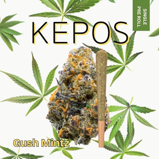 Nu Cannabis Brand - Kepos - Gush Mintz 1.2g - PRE ROLL - 1