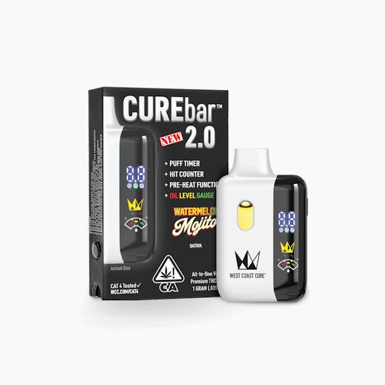West Coast Cure - Watermelon Mojito - 1G AIO CUREbar 2.0 - 1