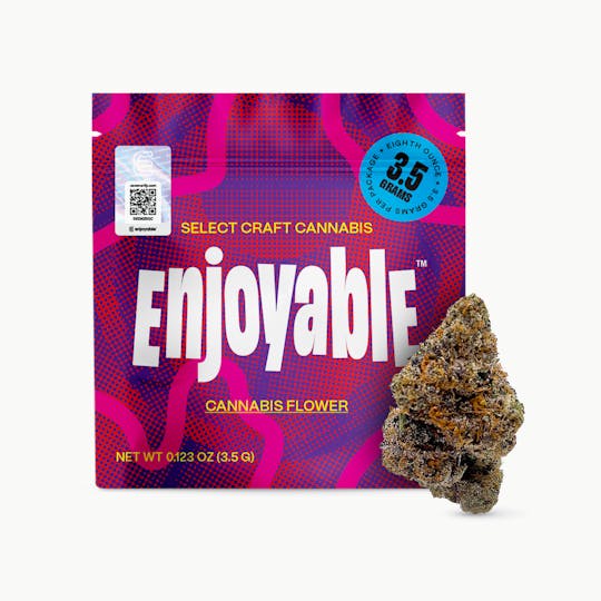 Enjoyable - Enjoyable - Cannabis Flower - Lemon Cherry Gelato x Gush Mintz 3.5g - 1
