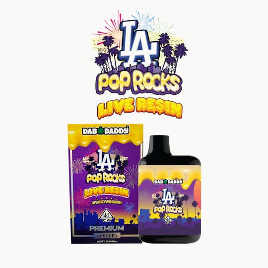 Dab Daddy Ⓡ - LA Pop Rocks Live Resin Dab Daddy® Vape 1g - 1