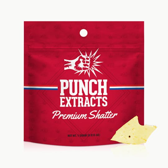 Punch Edibles & Extracts - Kush Reserve BHO Shatter (1g) - 1