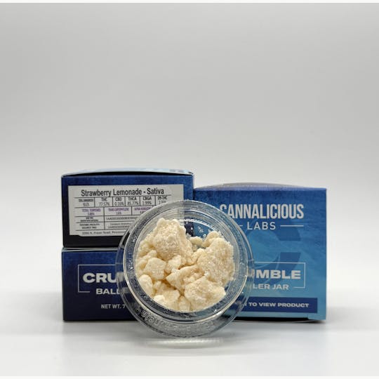 Cannalicious Labs - Strawberry Lemonade Crumble - Sativa - 1
