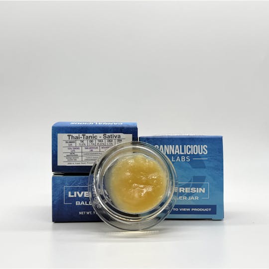 Cannalicious Labs - Thai Tanic Live Resin - Sativa - 1