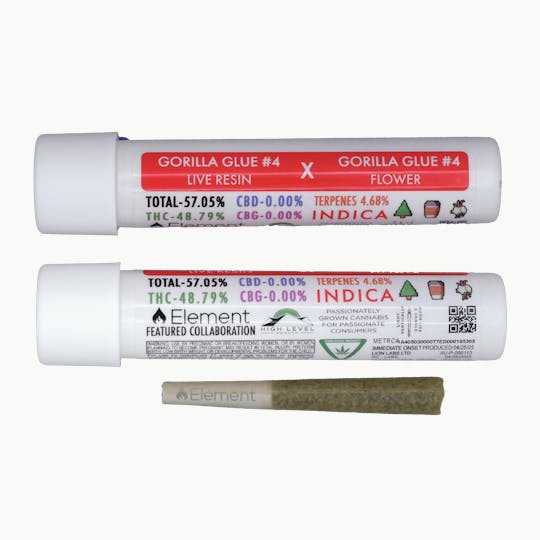 Element - Element Live Resin Joint 1g - Gorilla Glue #4 - 1