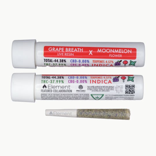 Element - Element Live Resin Joint 1g - Moonmelon x Grape Breath - 1