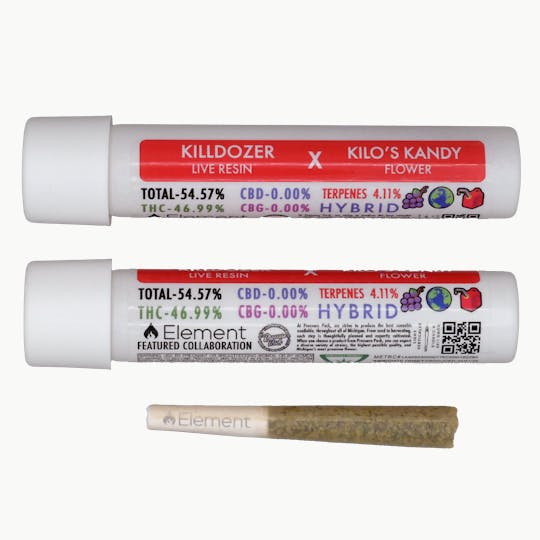 Element - Element Live Resin Joint 1g- Kilo's Kandy x Killdozer - 1