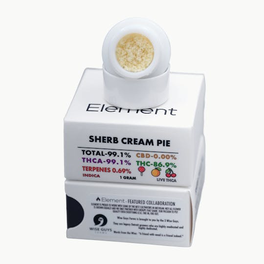 Element - Element Live THCA 1g - Sherb Cream Pie - 1