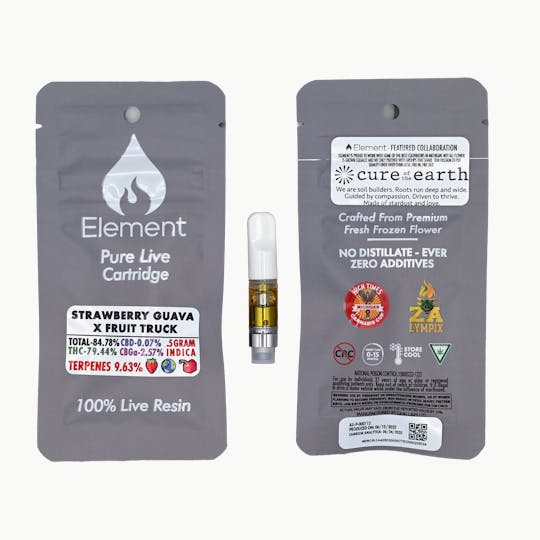 Element - Element Pure Live Cart 0.5g - Strawberry Guava x Fruit Truck - 1
