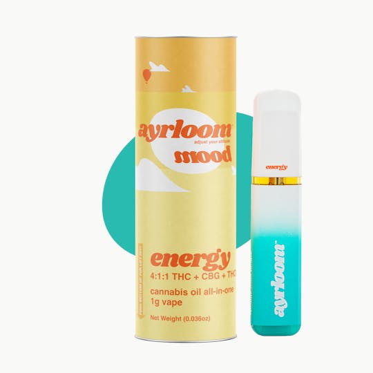 ayrloom - Ayrloom | Mood Energy | AIO | 1g | THC : THCV : CBG - 1