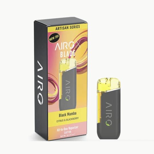 Airo Brands - Airo | 2g Disposable Vape | Black Mamba - 1