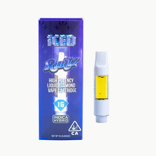 ICED - ICED - Vape Cartridge - 1g - Runtz - 1