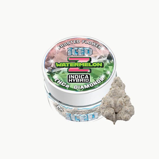 ICED - Diamond Infused Flower - 3.5g - Watermelon Z - 1