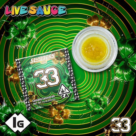 Sluggers Hit - Sluggers - Live Sauce - 1g - 33 - 1