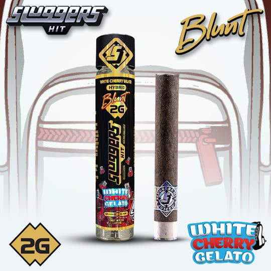 Sluggers Hit - Sluggers X Backpack Boyz - Infused Blunt - 2g - White Cherry Gelato - 1