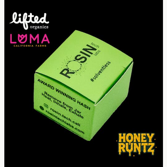 Rosin Tech Labs - Green Label - Honey Runtz - Cold Cure 1G - 1