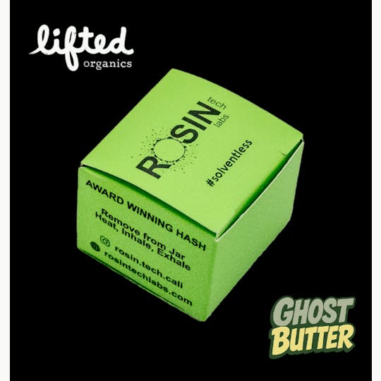 Rosin Tech Labs - Green Label - Ghost Butter - Cold Cure 1G - 1