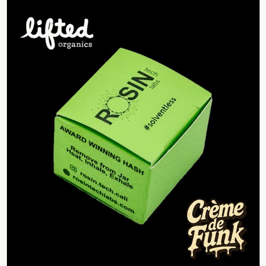 Rosin Tech Labs - Green Label - Creme De Funk - Cold Cure 1G - 1