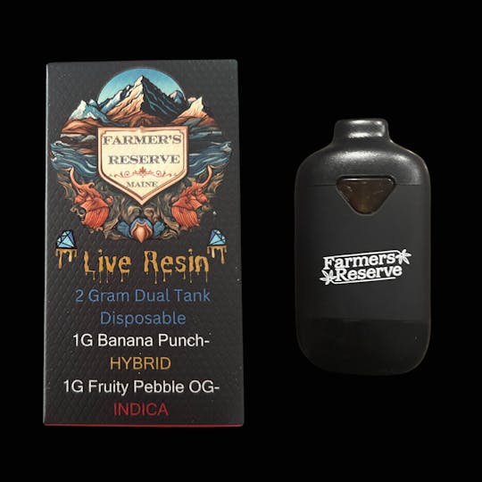 Farmers Reserve - 2 Gram Flavor Switch Pod-1G-Fruity Pebble OG + 1G-Banana Punch - 1