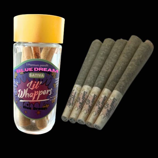 Farmers Reserve - Lil Whappers infused prerolls Blue Dream pack of 5 - 1