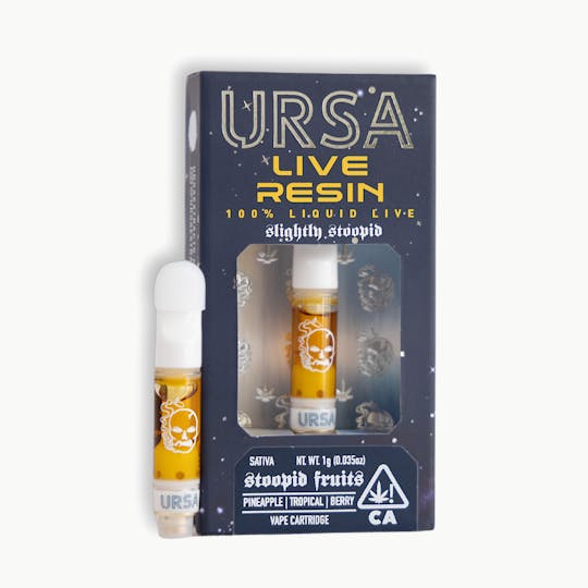 URSA Extracts - Stoopid Fruits 1G Live Resin Cartridge - 1