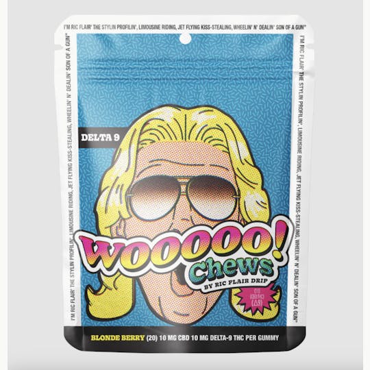 Ric Flair Drip - Ric Flair Drip | D9 Blonde Berry Gummies | 20pk - 1