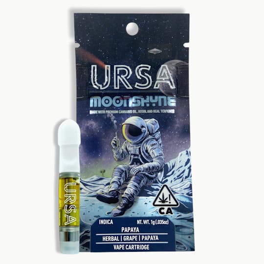 URSA Extracts - Papaya 1G Moonshyne Cartridge - 1