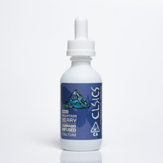 CLSICS Rosin & Rosin Infused Pre Rolls - Mountain Berry - (1000mg) Tincture - 1
