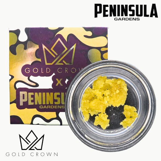 Gold Crown - Gold Crown x Peninsula Gardens | Sugar 1g | Party Poppers - 1