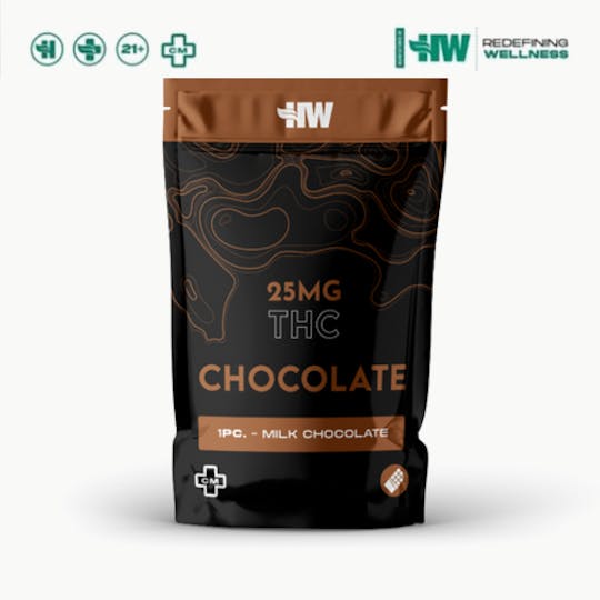 Health Weed - HW Chocolates 25mg - 1