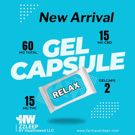 Health Weed - HW - Relax Capsules 60mg - 1