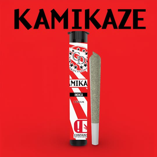 GD CANNABIS PROCESSING - 1G PRE-ROLL KAMIKAZE - 1