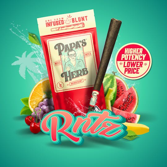 Papa's Herb - RNTZ (1g) Infused Blunt - 1